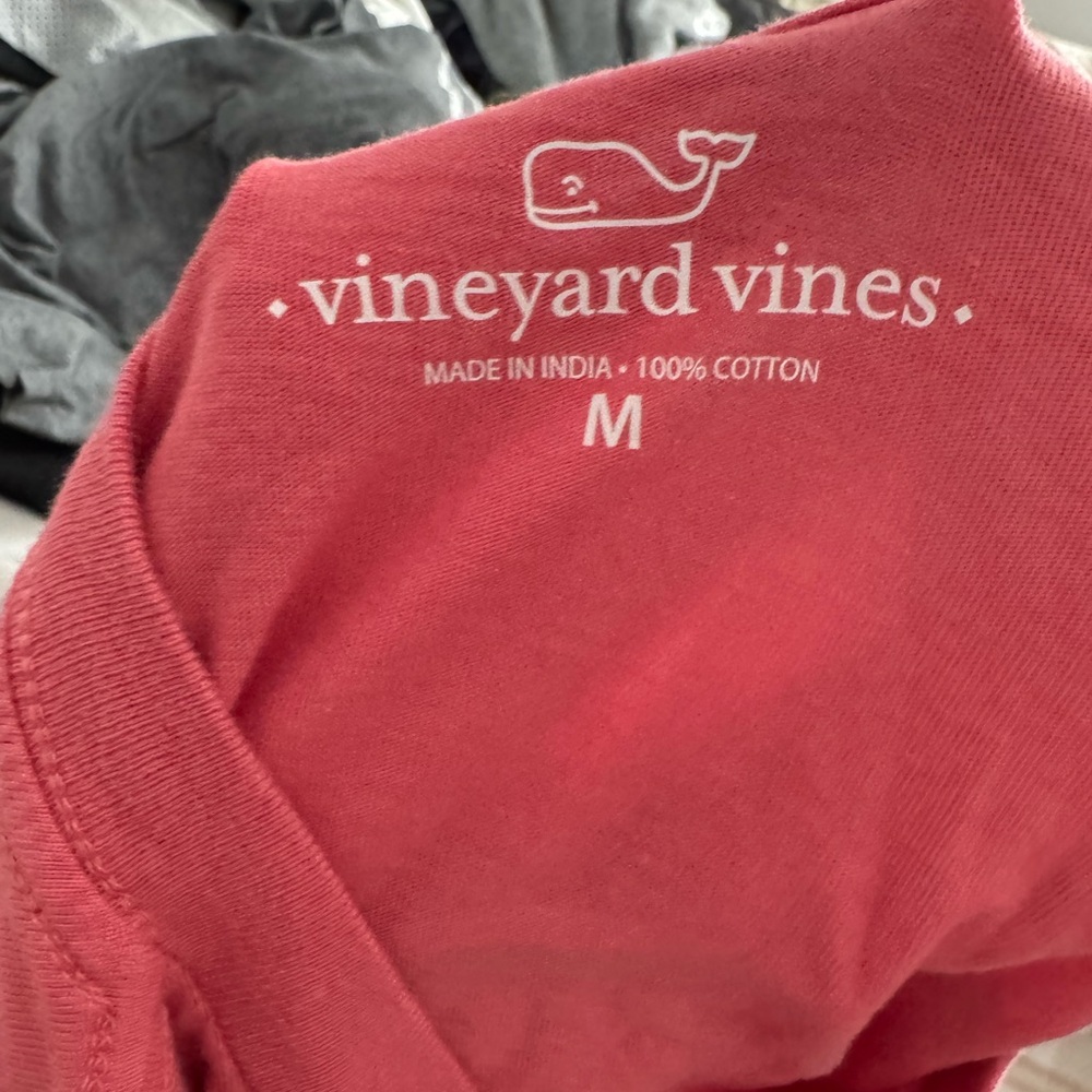 Vineyard Vines Coral Cotton Tee